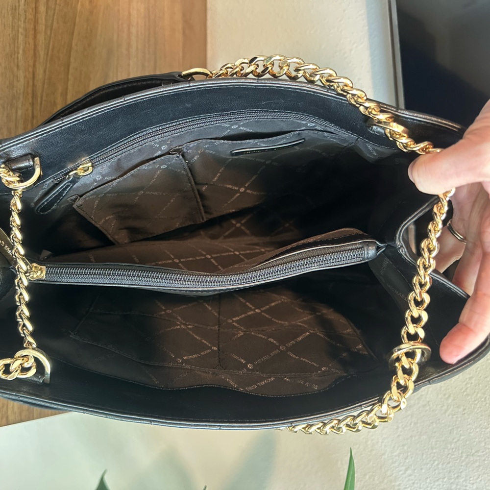 NWT - Michael Kors Peyton Large Quilted Leather Tote Bag - See Video! - Picture 8 of 11